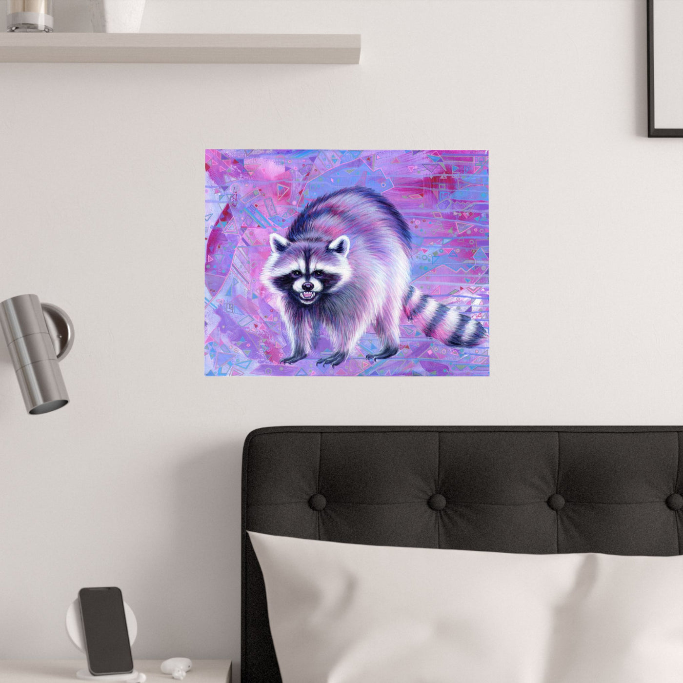The Raccoon Poster Print