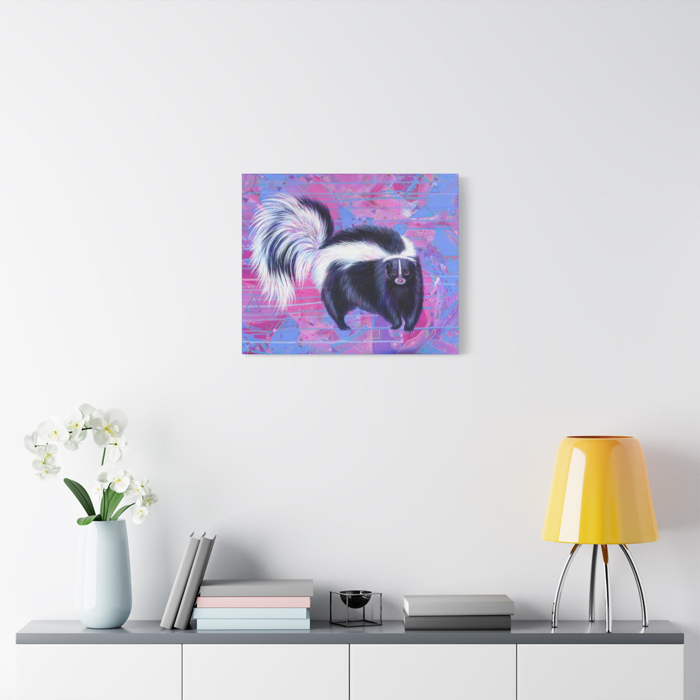 The Skunk Canvas Print
