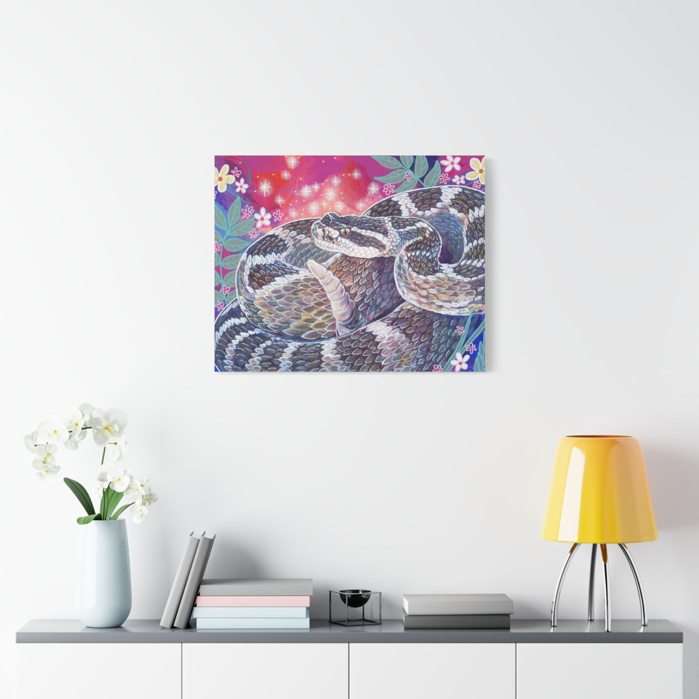 Rattlesnake Canvas Print