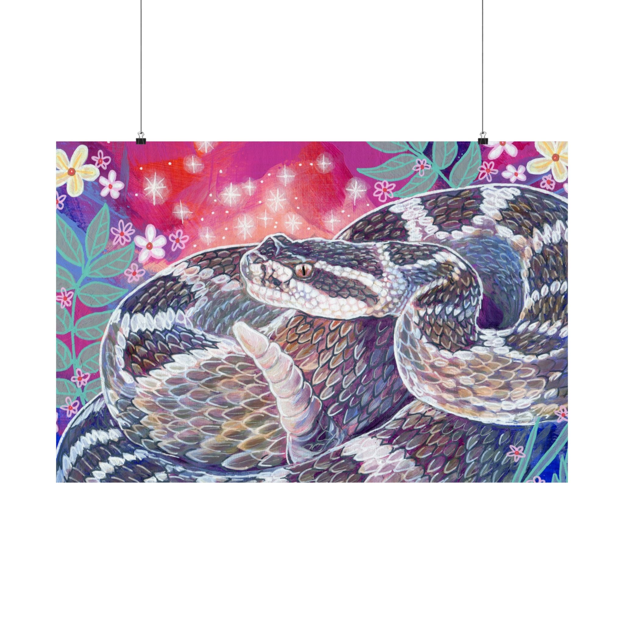 The Rattlesnake Poster Print