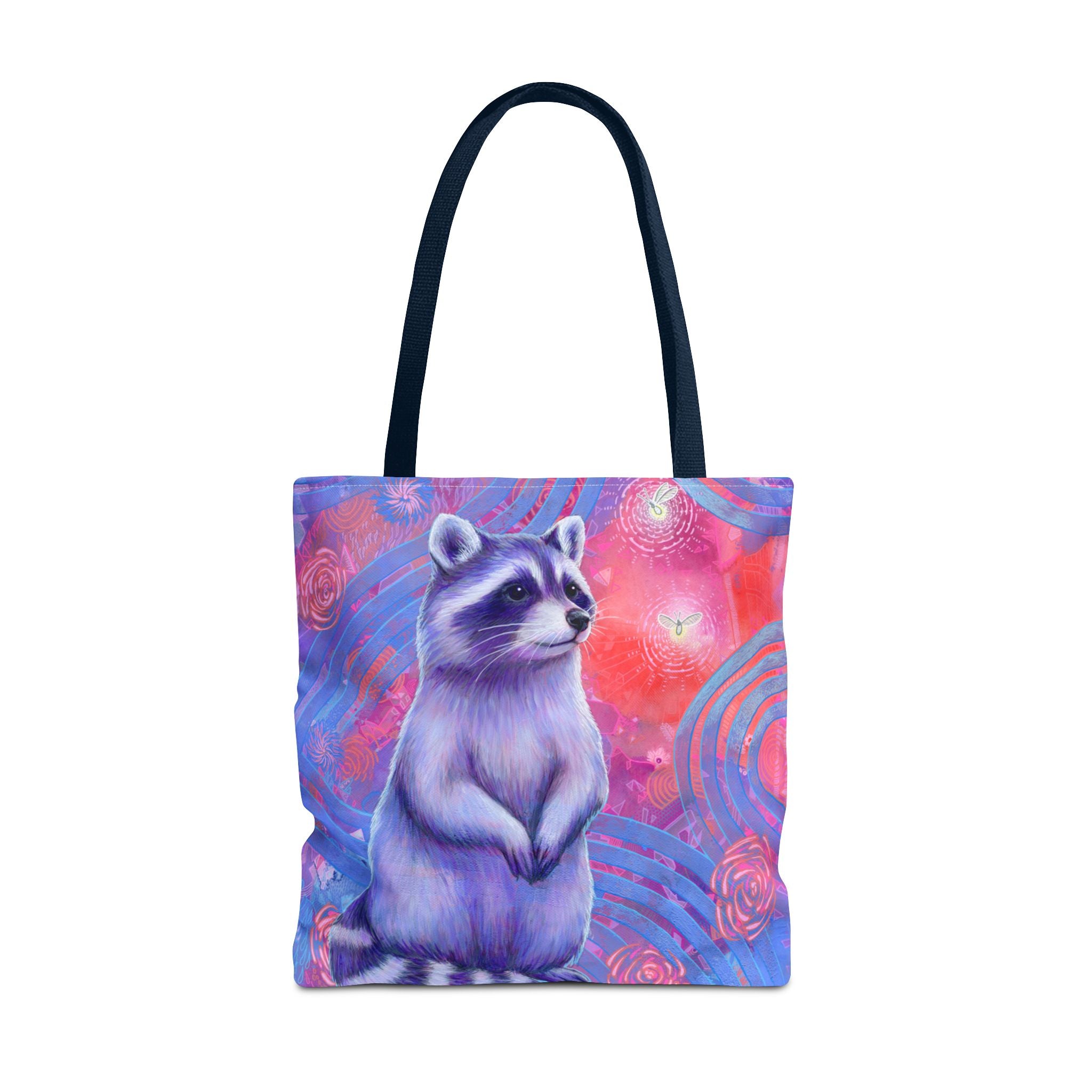 Curious Raccoon Tote Bag