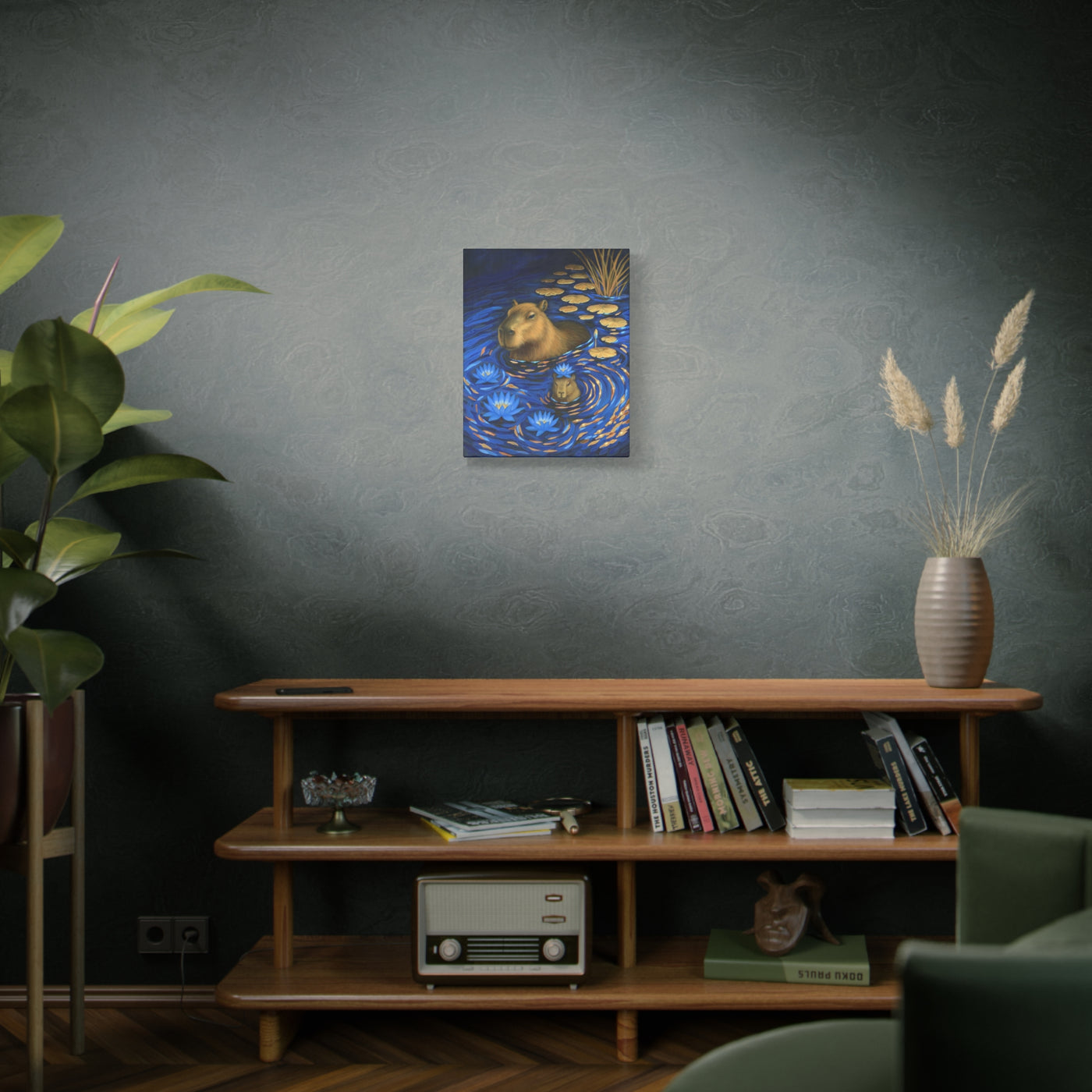 Capybara Dreams Canvas Print