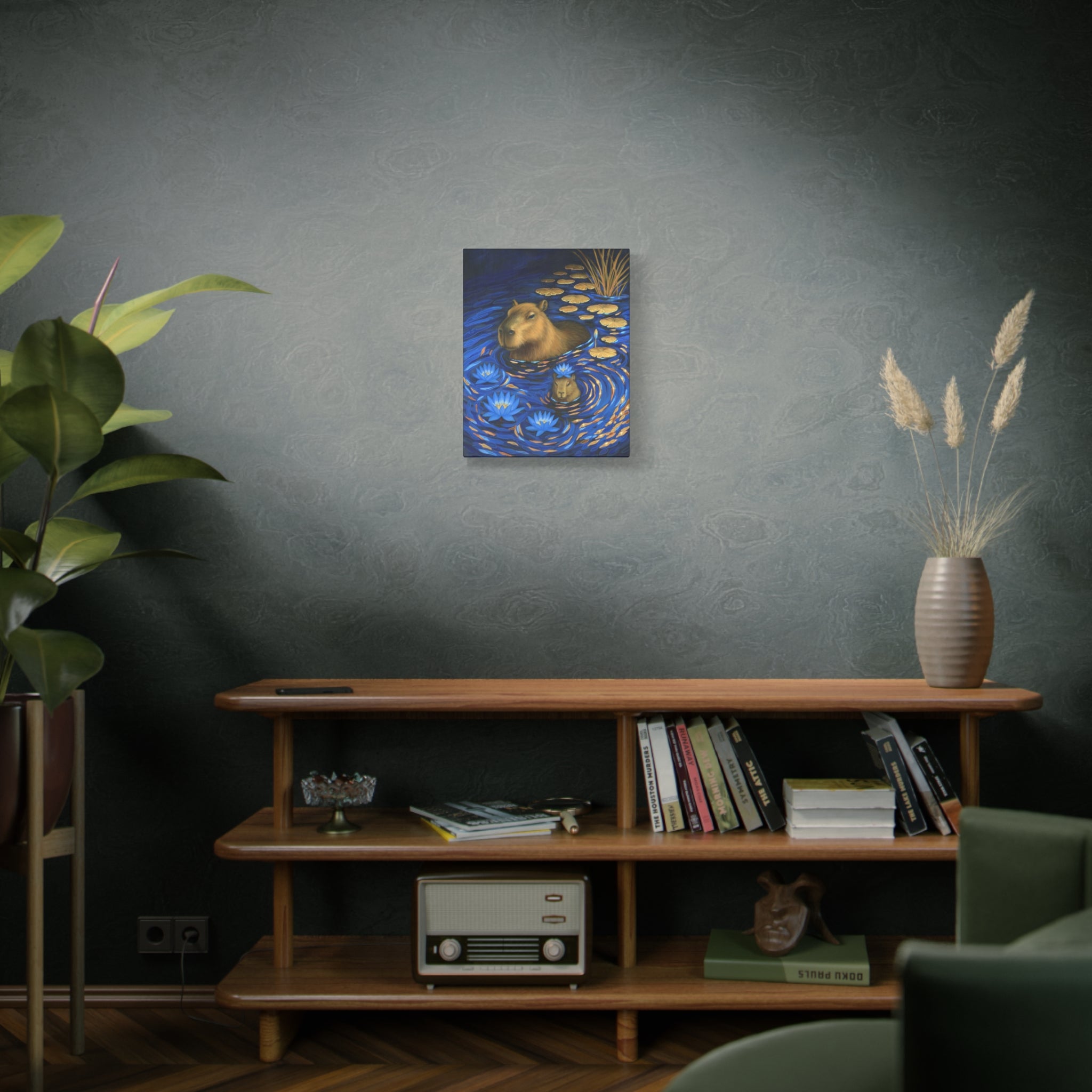 Capybara Dreams Canvas Print