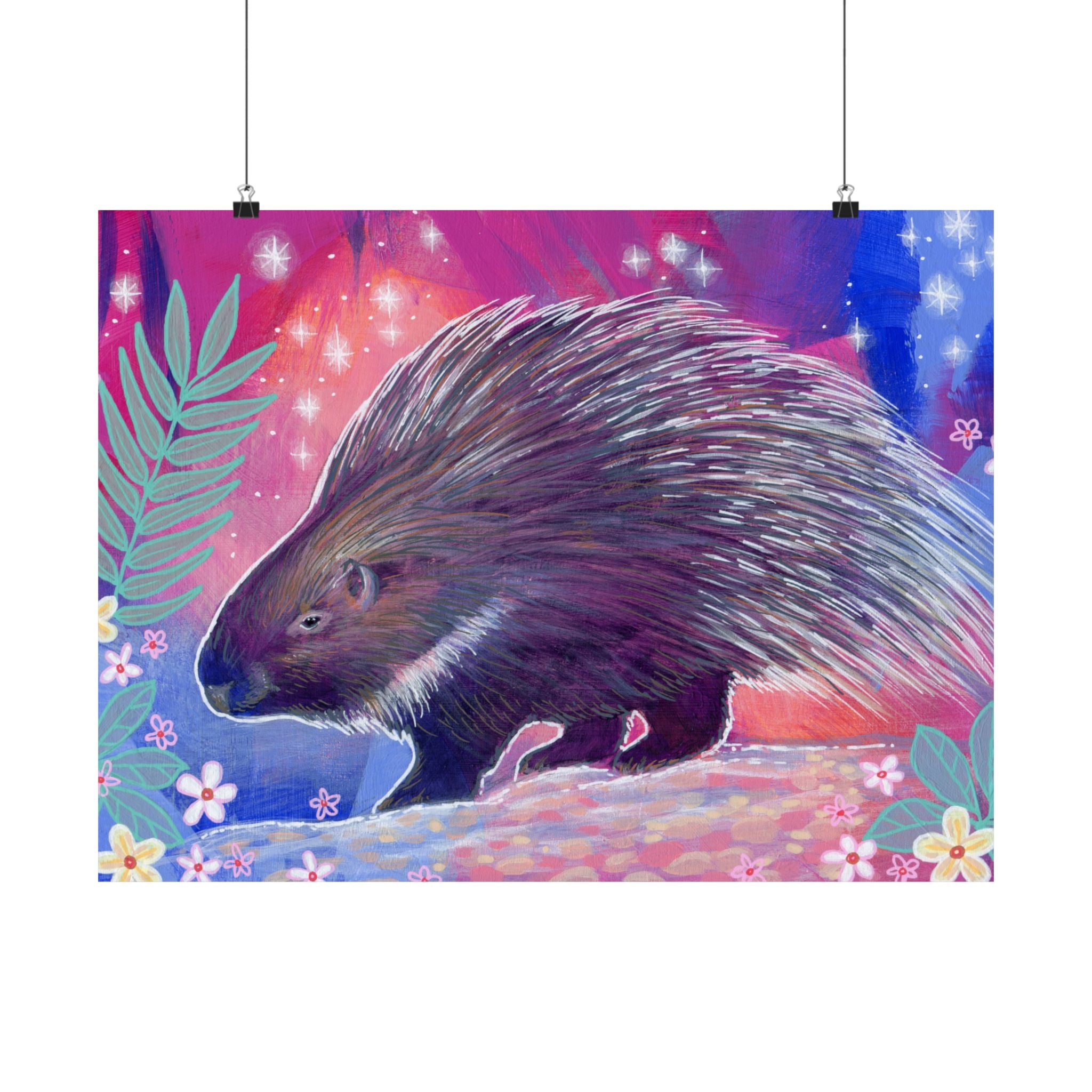 The Porcupine Poster Print