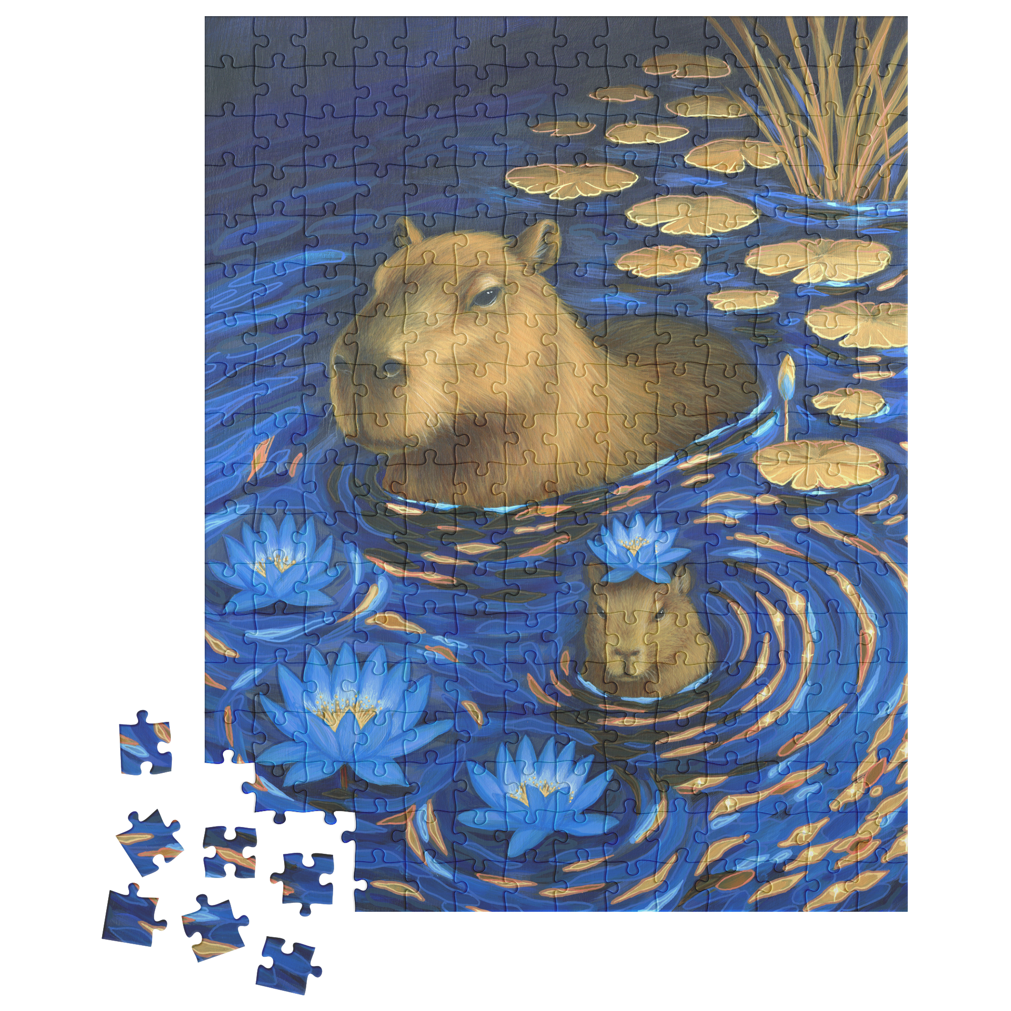 Capybara_Dreams_Puzzle_252pc_V_Loose_Mockup.png