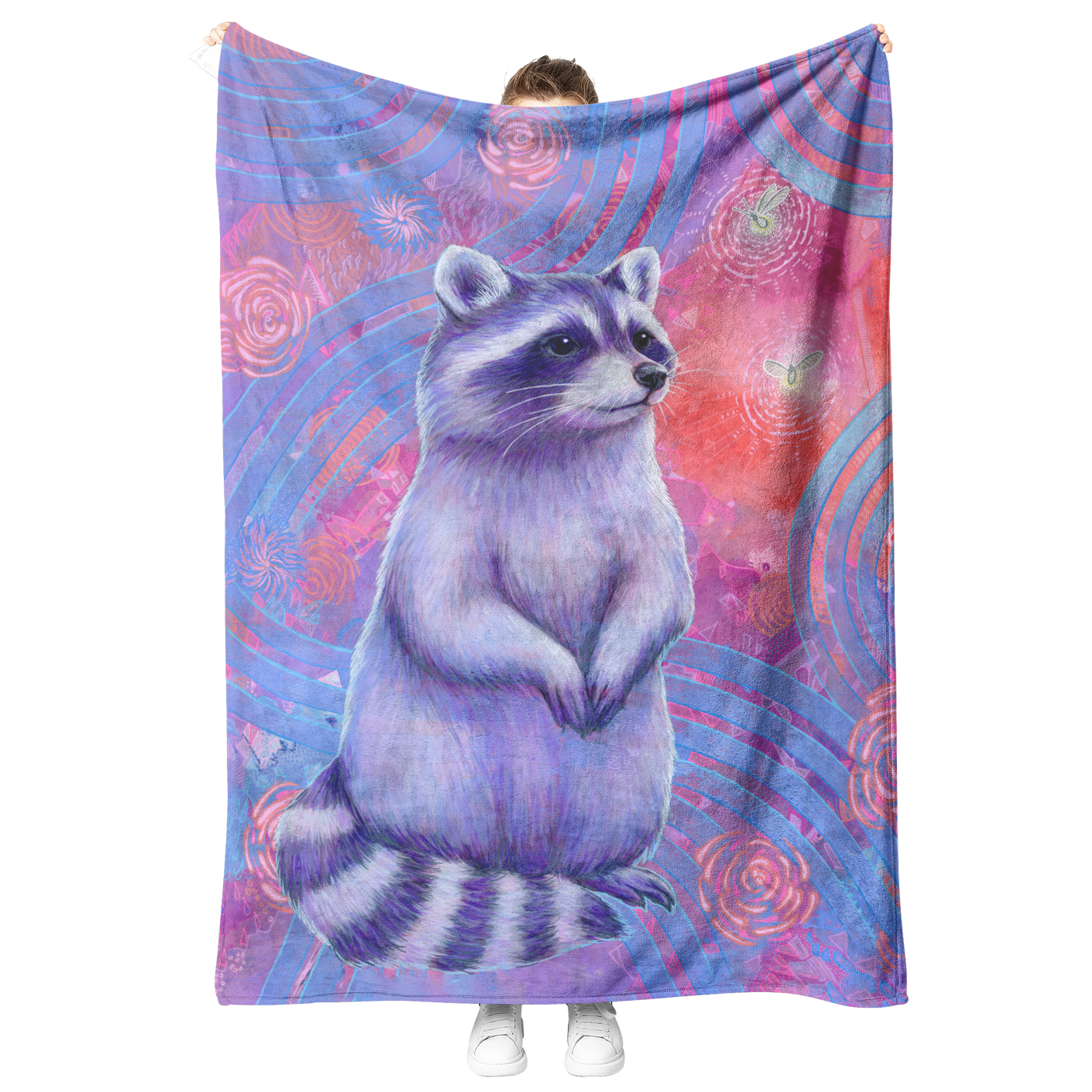 Curious_Raccoon_Blanket_V_Blanket_Model_Mockup.png