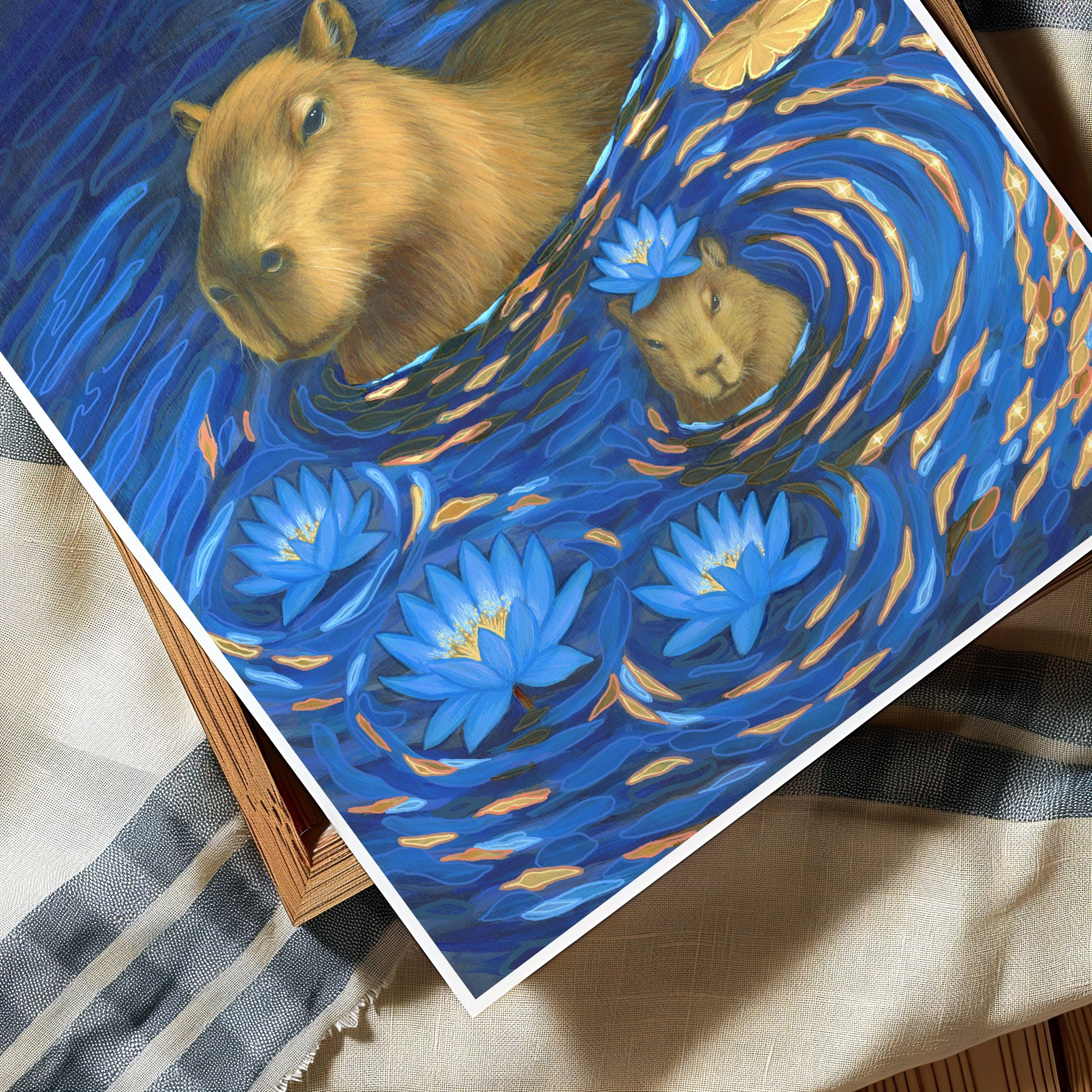 Capybara Dreams  - Fine Art Print