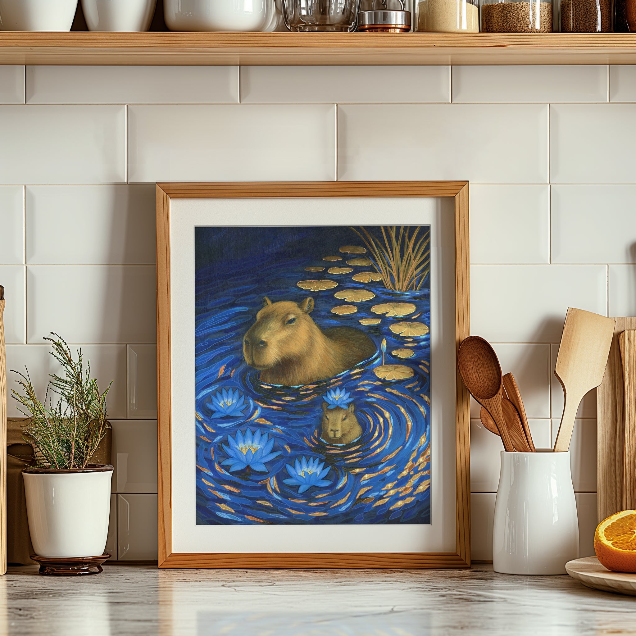 Capybara Dreams  - Fine Art Print
