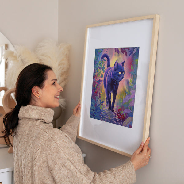 The Cat (Twilight Watch) - Fine Art Print · Art by Amanda Lanford