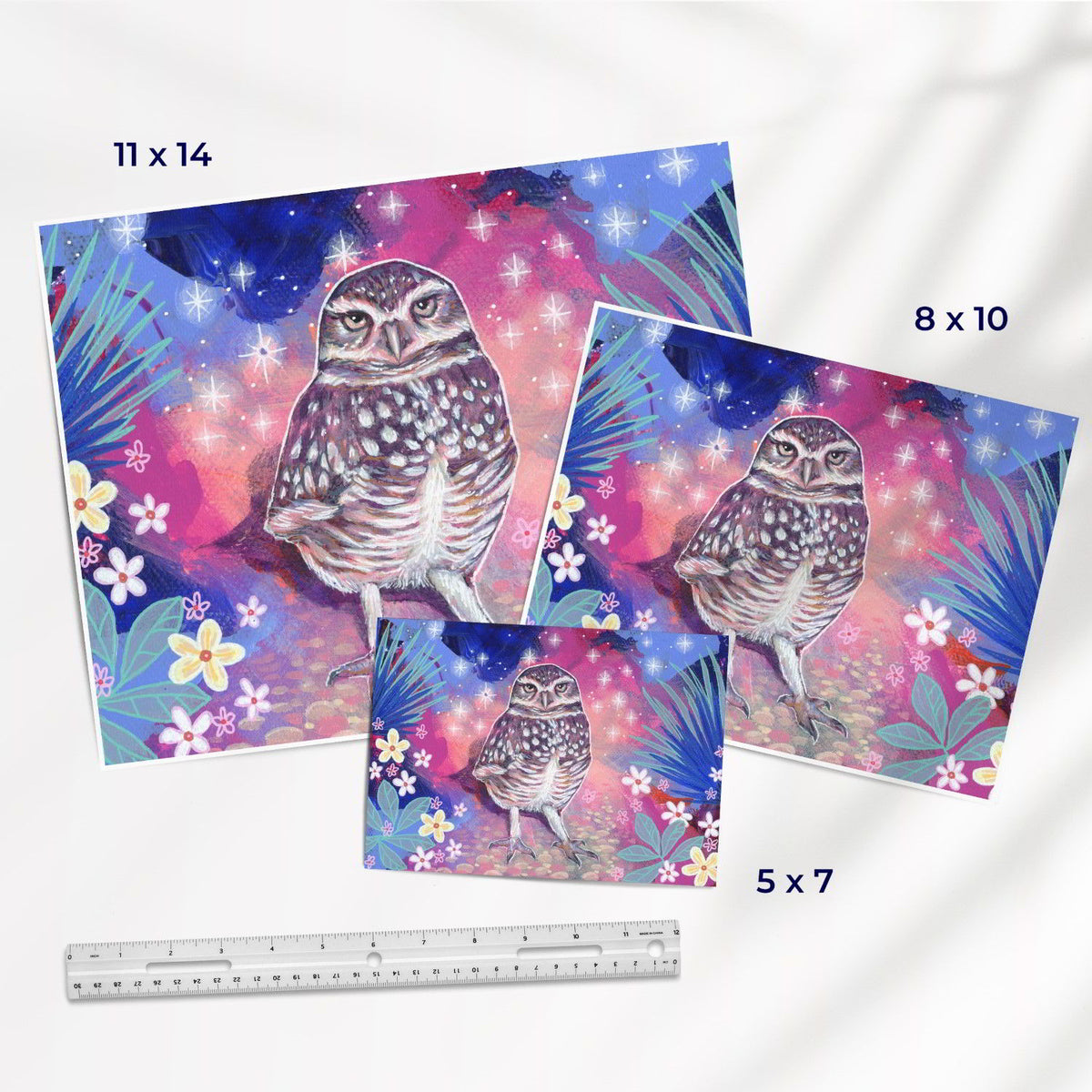 The Burrowing Owl (Southwest Critters) - Fine Art Print
