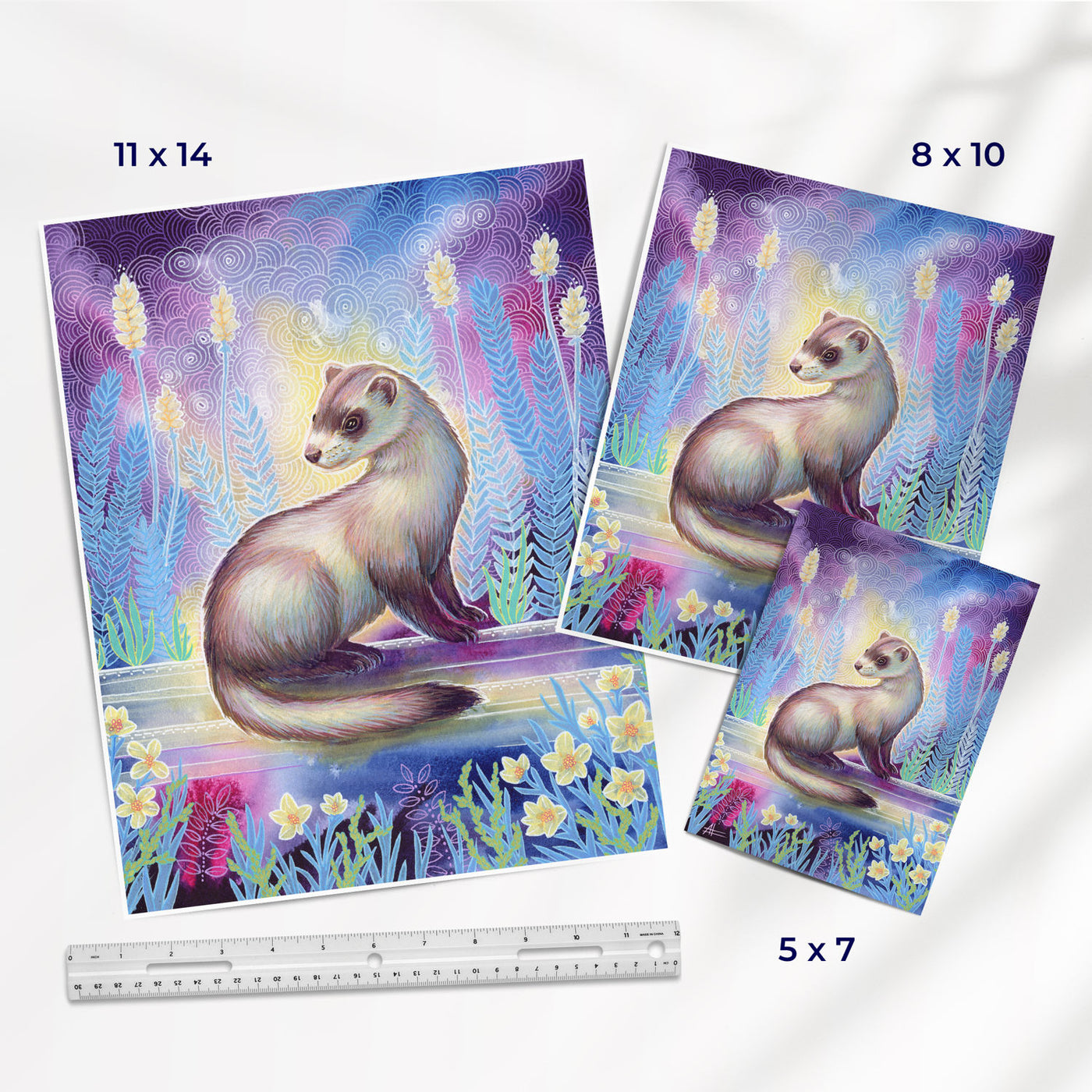 The Ferret - Fine Art Print