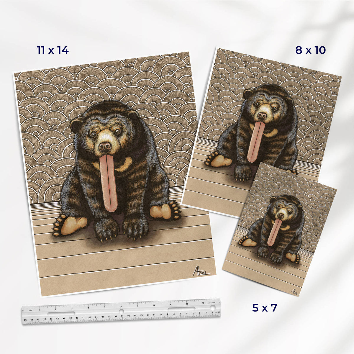 Sun Bear - Fine Art Print