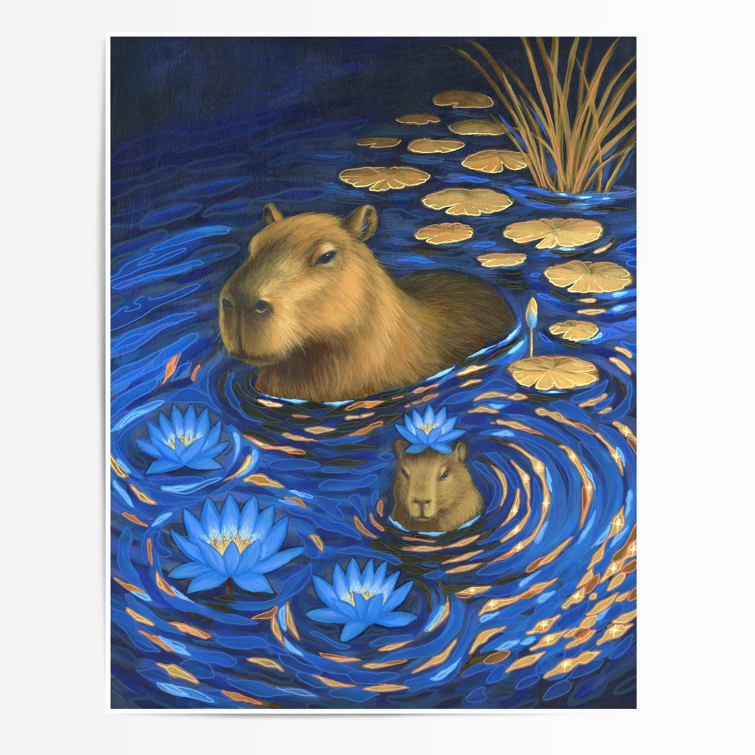 Capybara Dreams  - Fine Art Print