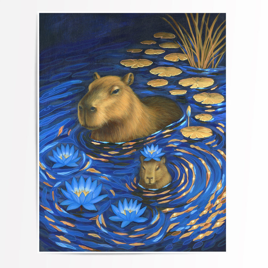 Capybara Dreams  - Fine Art Print