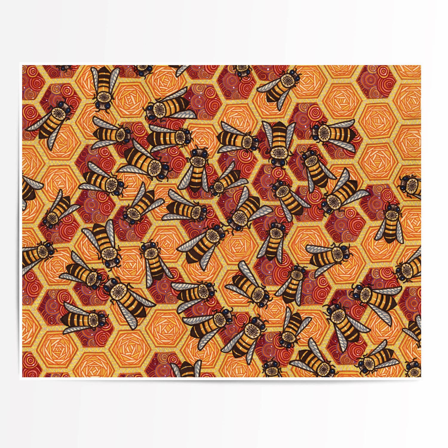 Honeycomb Harmony - Fine Art Print