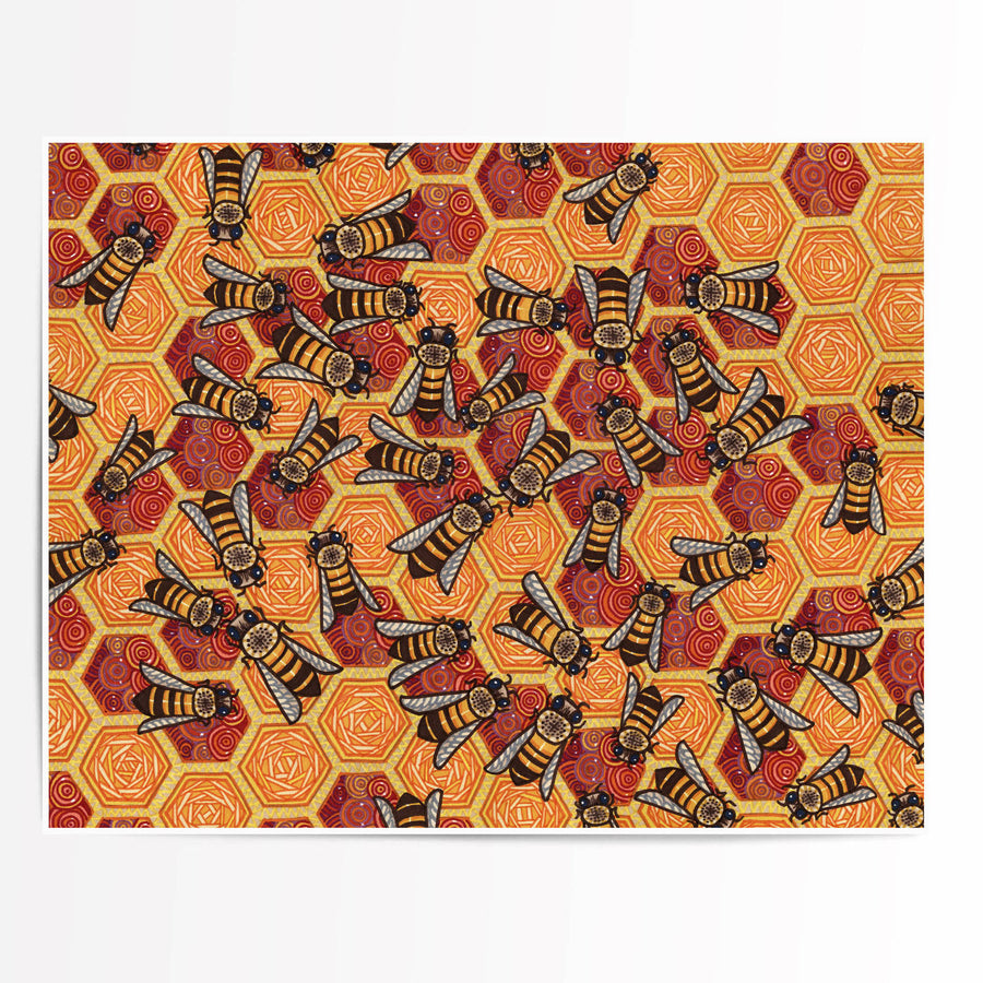 Honeycomb Harmony - Fine Art Print