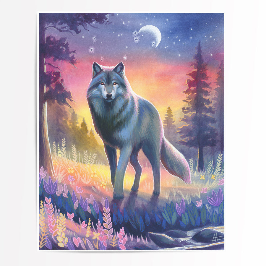 The Wolf (Twilight Watch)  - Fine Art Print